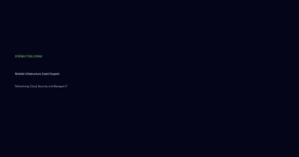 Network infrastructure